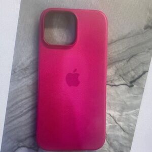 Apple Vibrant Pink Phone Case